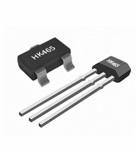 靈敏低功耗全極霍爾效應開關-推挽輸出-抗應力強-HK465