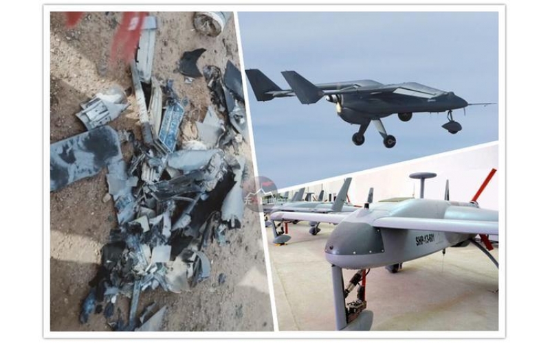 伊拉克無人機在基地外圍被防空系統擊落