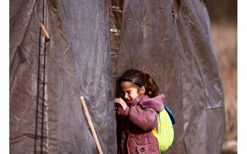 在哈爾科夫看到巨大的爆炸造成蘑菇云