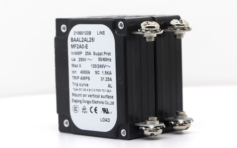 BA系列-液壓斷路器-額定分?jǐn)嗄芰?報警輔助開關(guān)