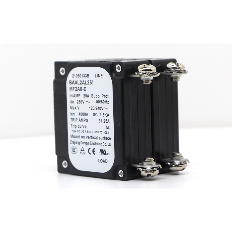 BA系列-液壓斷路器-額定分?jǐn)嗄芰?報(bào)警輔助開關(guān)