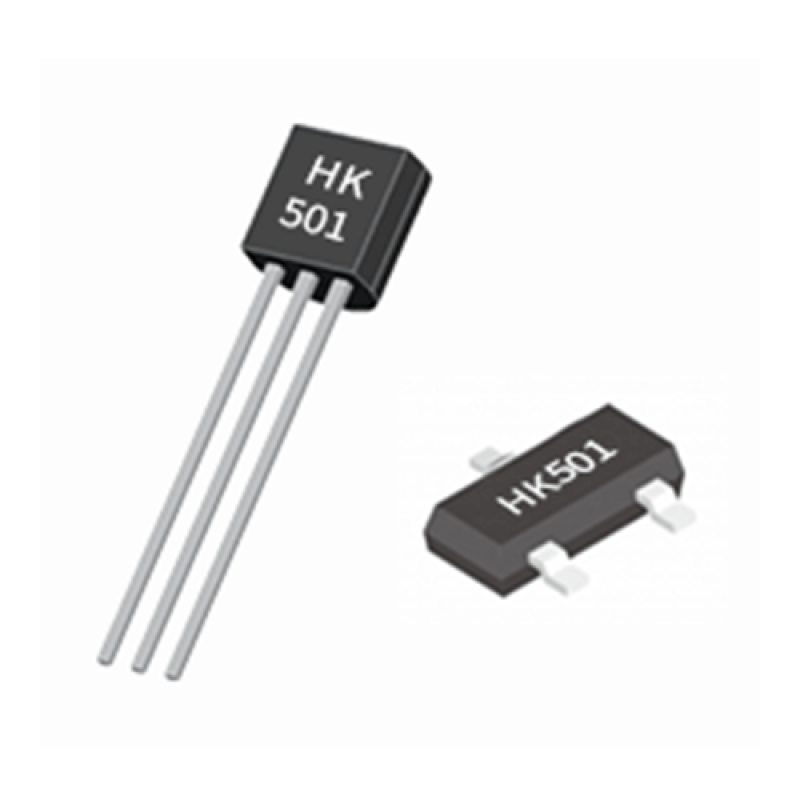 鎖存-低功耗2.5mA-高靈敏度霍爾雙極開關(guān)-反向電壓保護(hù)-汽車應(yīng)用-HK501